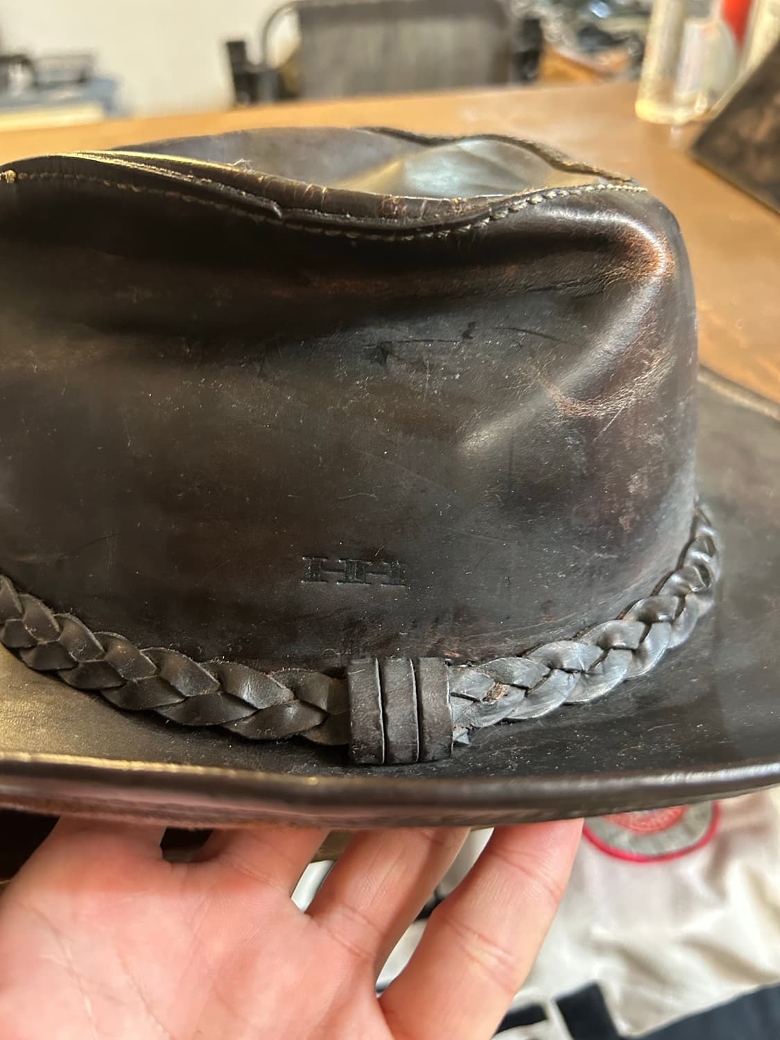 Henschel leather western hat 상품이미지4