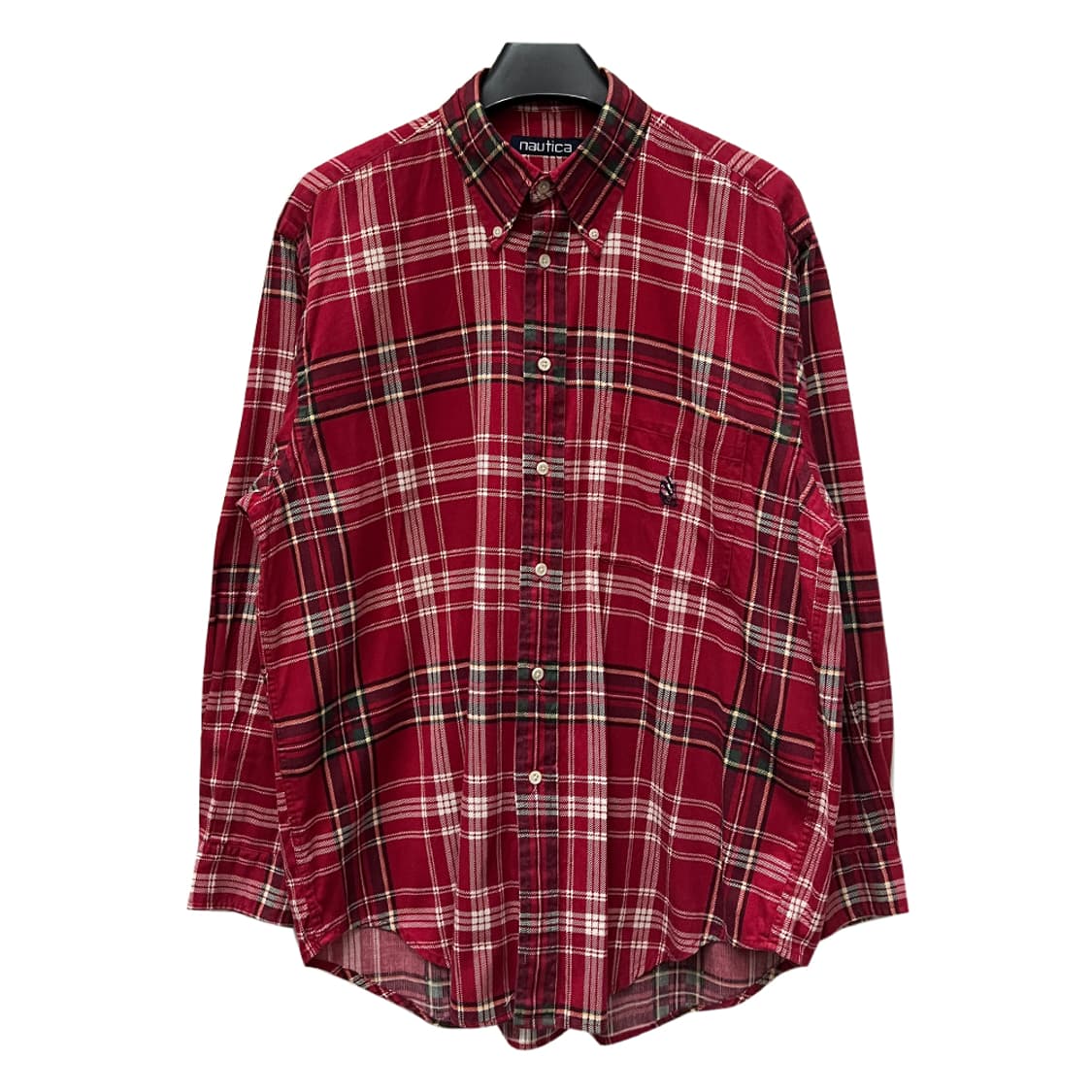 00s NAUTICA 노티카 레드 체크 긴팔 셔츠 남방 105 상품이미지1