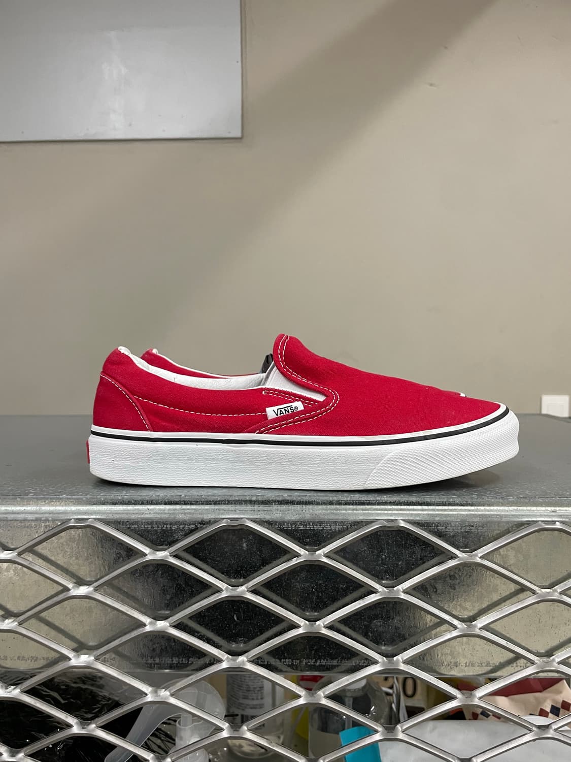 반스 클래식 슬립온 레드 245 상품이미지4