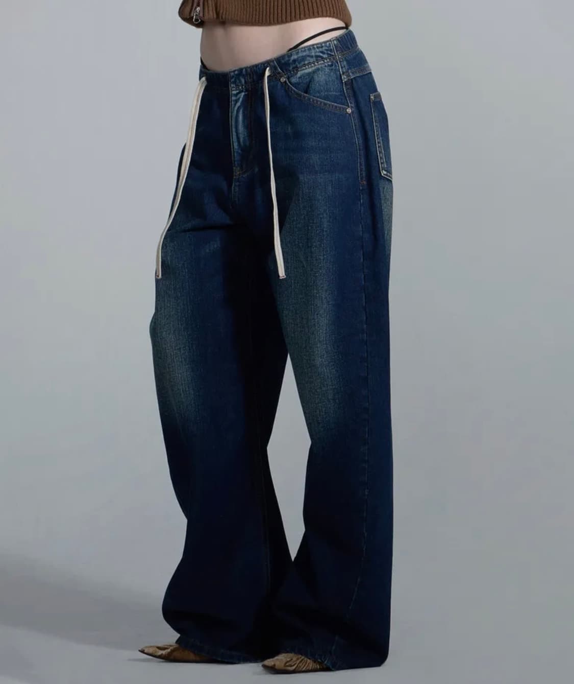 스컬프터 Everyday Lowrise Denim Mid Blue m  상품이미지2