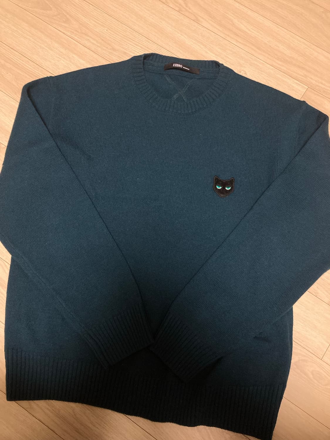 송지오옴므 지제로 다크그린 니트 100사이즈 상품이미지1