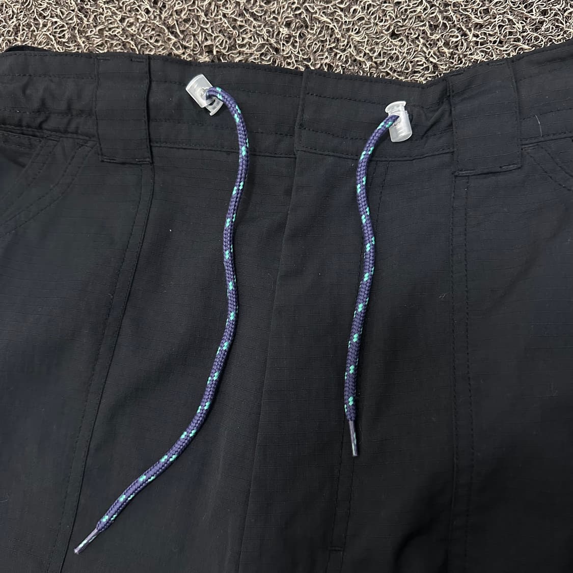 디스이즈네버댓 나일론 바지 블랙 L 상품이미지3