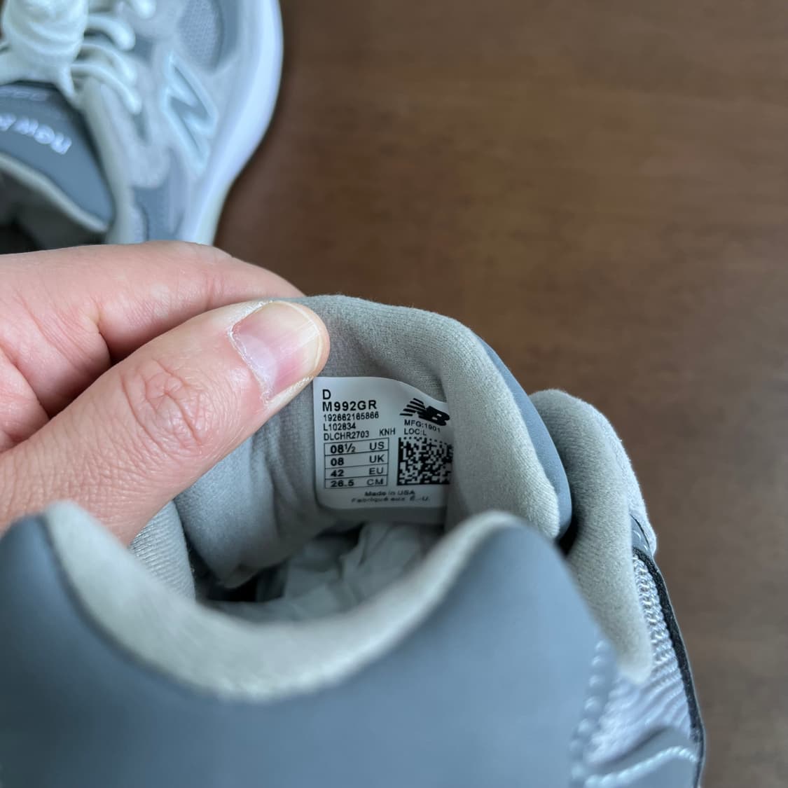 뉴발란스 992 USA 265mm D 상품이미지5