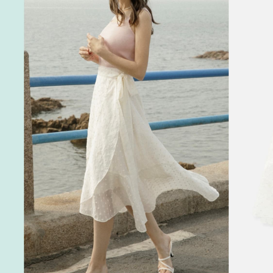 르니나(LENINA) OTTILY 랩스커트 55 새상품 상품이미지2