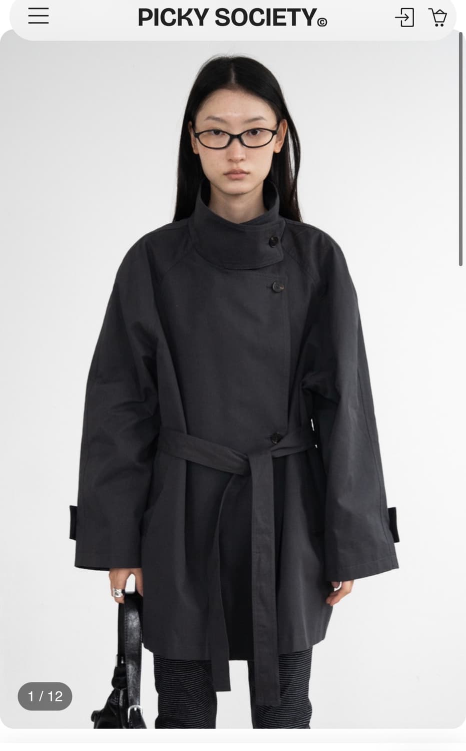 피키소사이어티 middle trench 상품이미지1