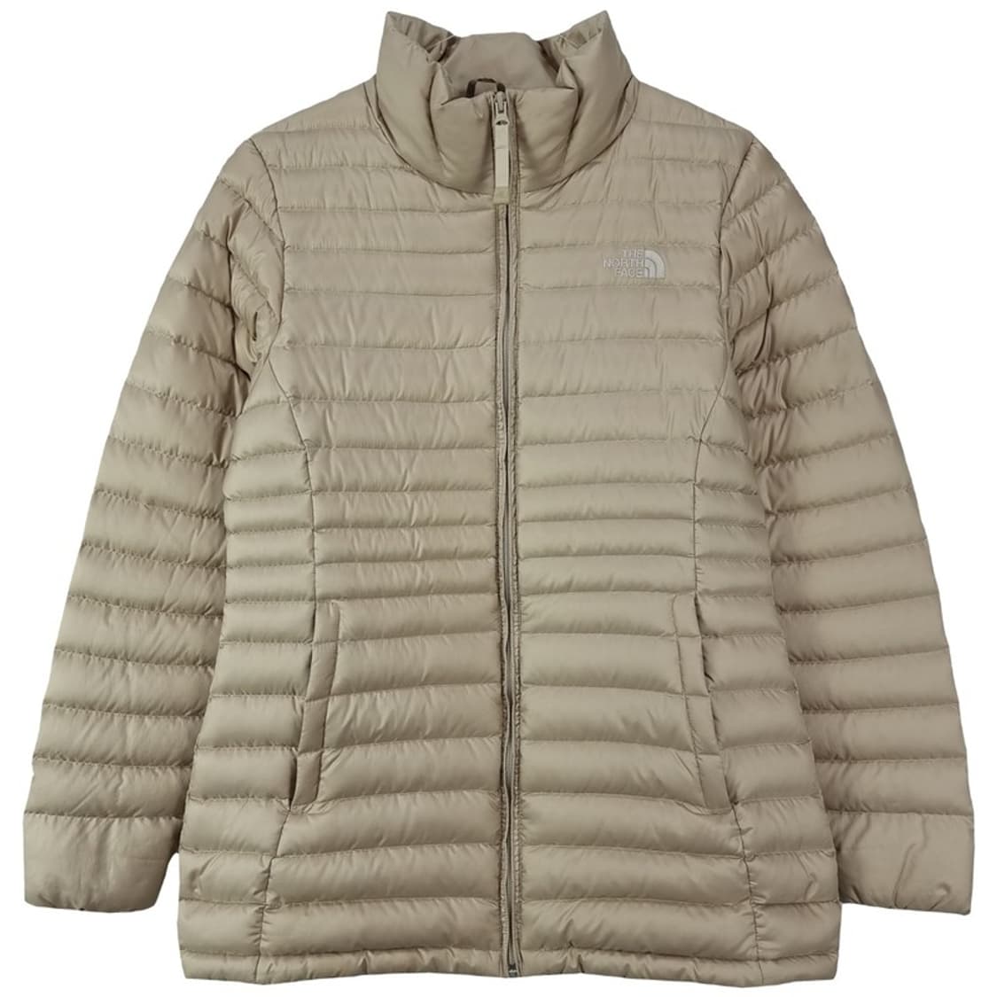 [노스페이스] 로고 자수 슬림핏 구스다운 경량 패딩 M19524 상품이미지2