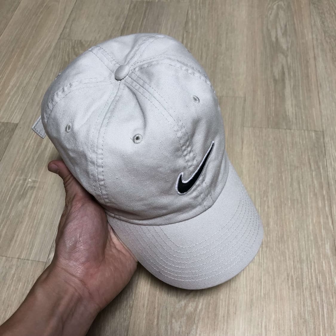 (ONE SIZE) 나이키 NIKE 헤리티지86 빅스우시 아이보리 볼캡 상품이미지4