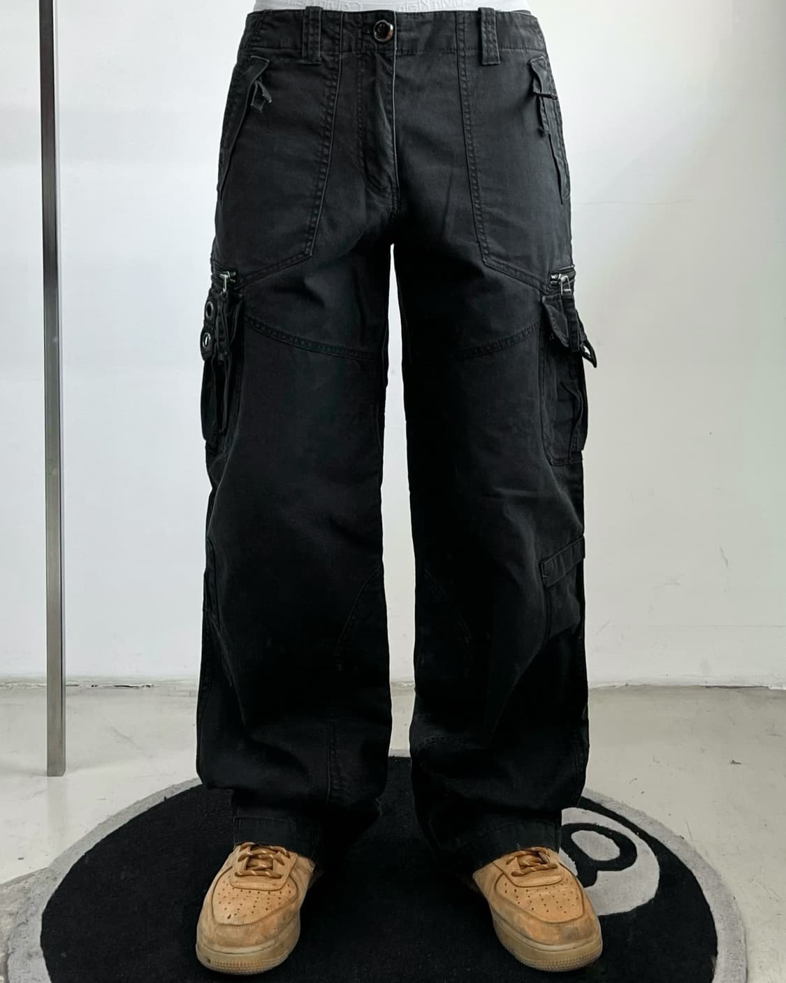 래셔널 조프 2000‘s Y2K 메카닉 카고 팬츠 상품이미지2