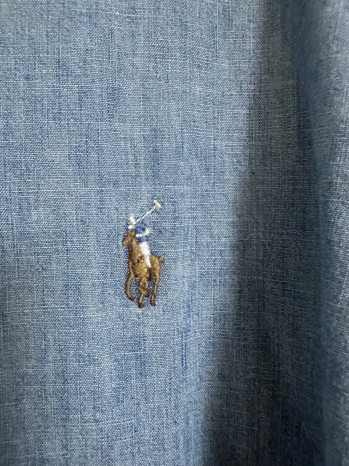 폴로 데님셔츠 상품이미지3