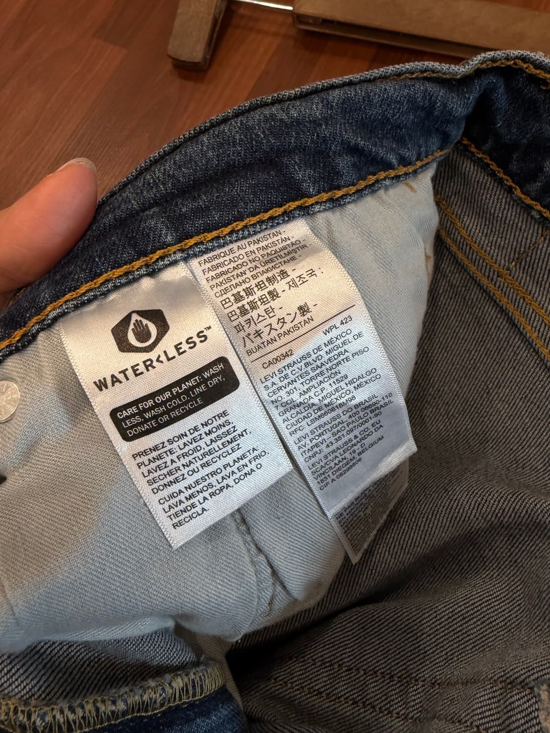 Levis 리바이스 505 데님 팬츠 (36inch) 상품이미지8