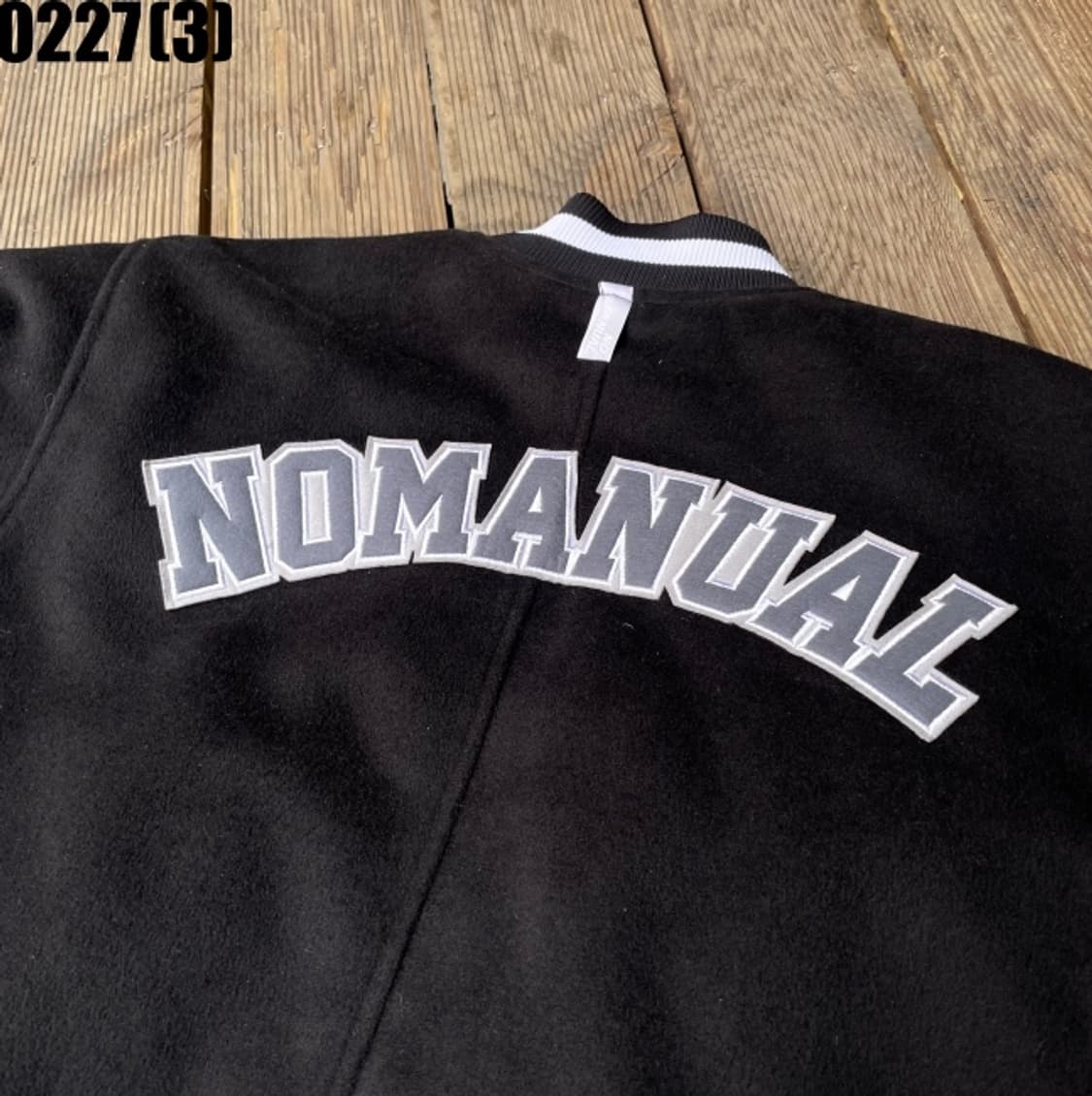 노매뉴얼 바시티 점퍼 자켓 상품이미지6