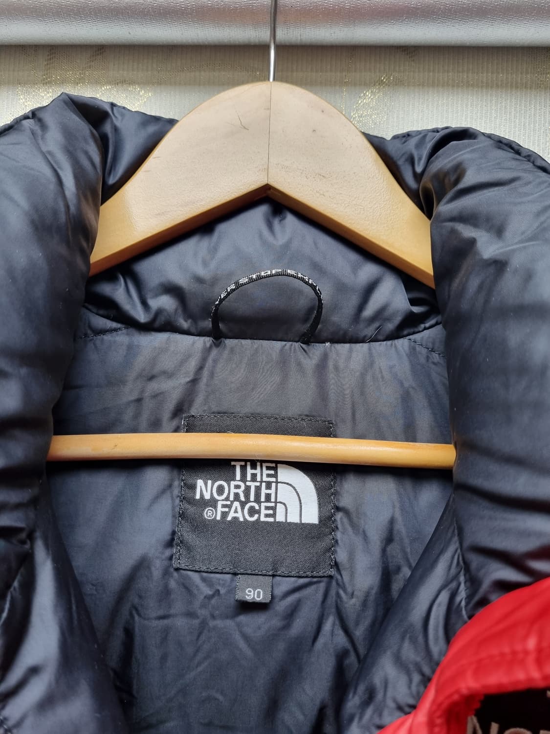 [남95] 노스페이스 눕시패딩 검빨 상품이미지7