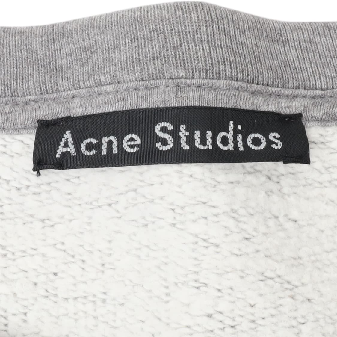 아크네스튜디오 페어뷰 페이스 그레이 스웻셔츠 상품이미지8