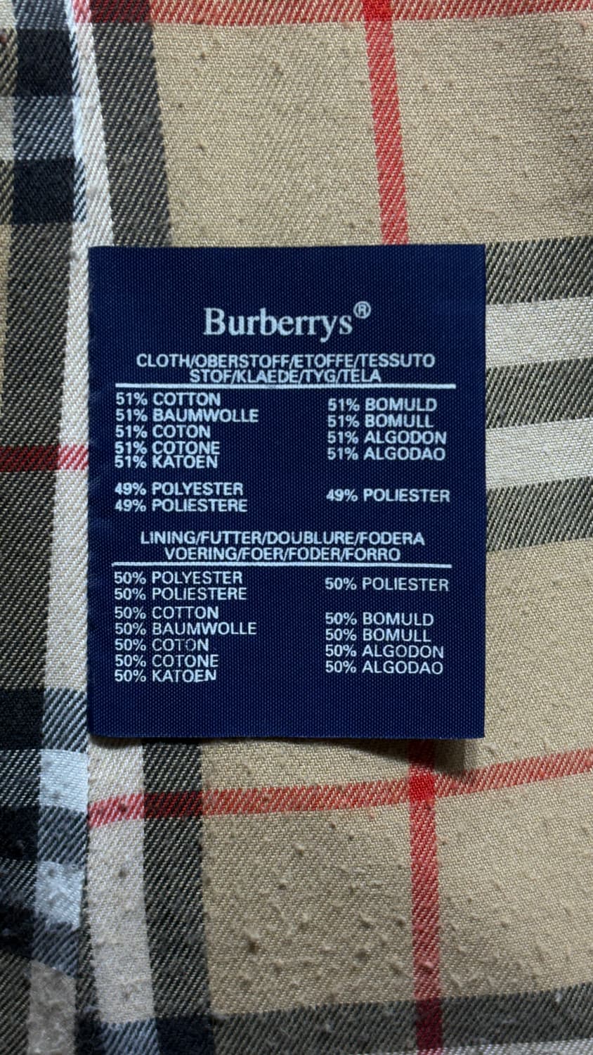 버버리 런던 더블 트렌치 코트  상품이미지8