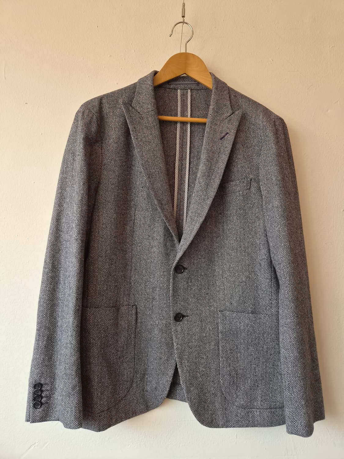 타미힐피거 남성 헤링본 간절기자켓 50사이즈 상품이미지2