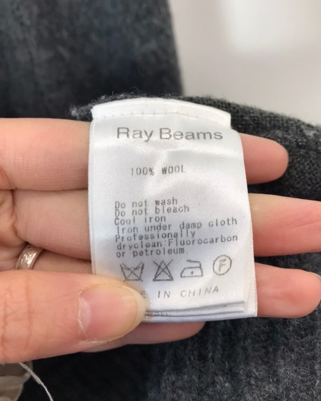 Ray Beams Dark Grey Hooded Wrap Cardigan 상품이미지4