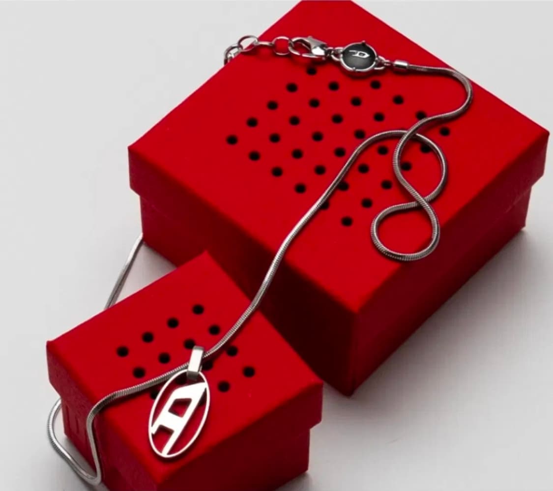 디젤 d펜던트 목걸이 상품이미지1