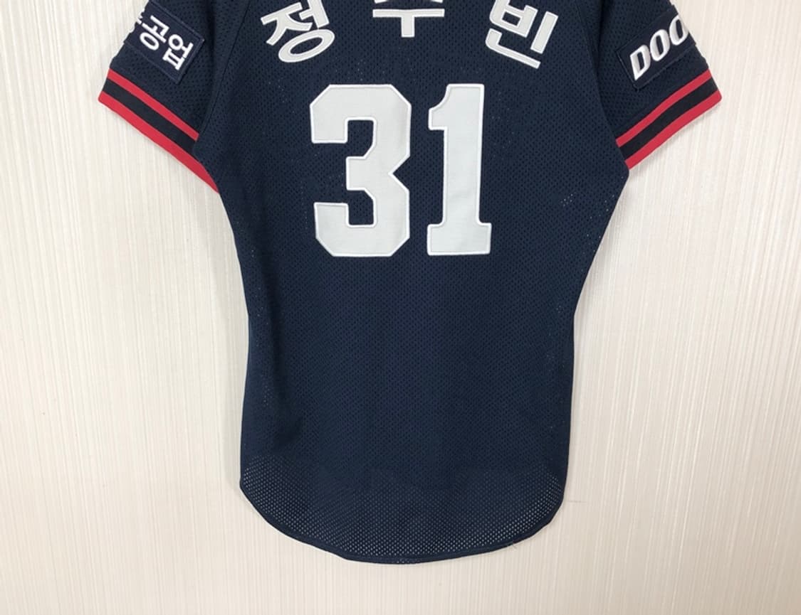 KBO 위팬 두산베어스 올드 원정유니폼/져지 85 #31 정수빈 상품이미지10