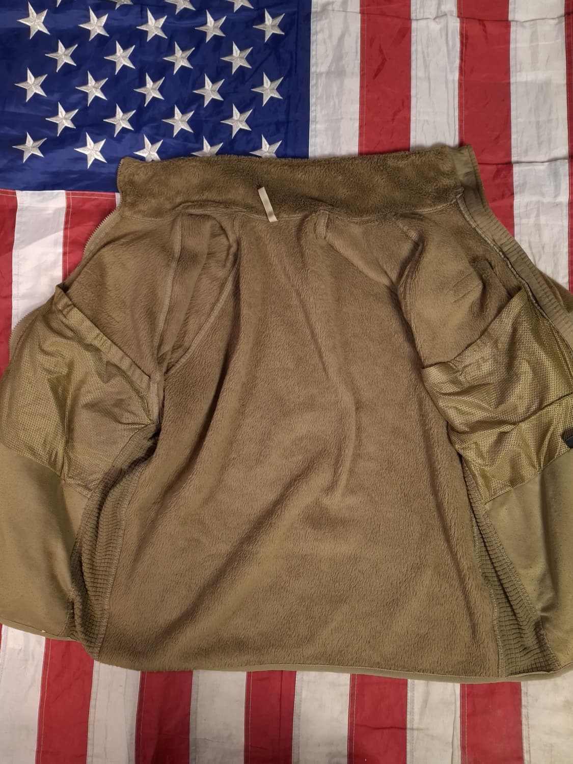 오리지날 미군 신형 OCP 폴라텍 후리스자켓 상품이미지9