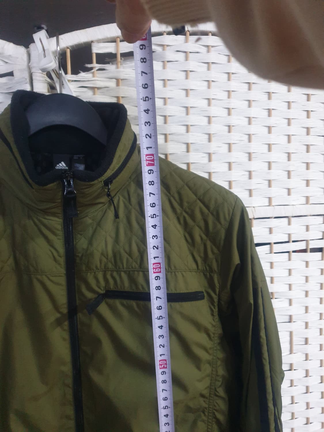 아디다스 올리브색 바람막이 점퍼 L 상품이미지6