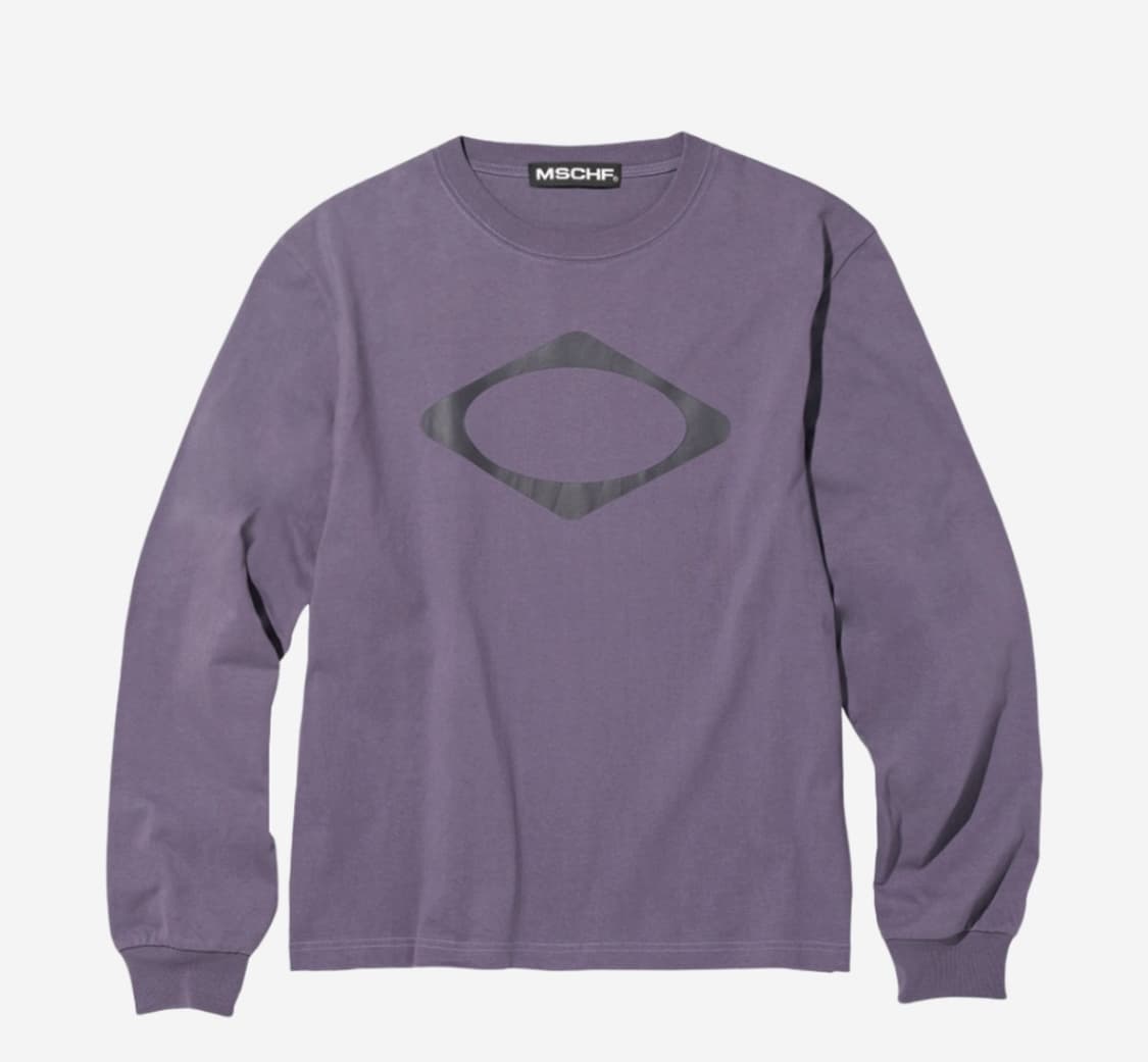 미스치프 Rhombus Long Sleeve Purple 상품이미지1