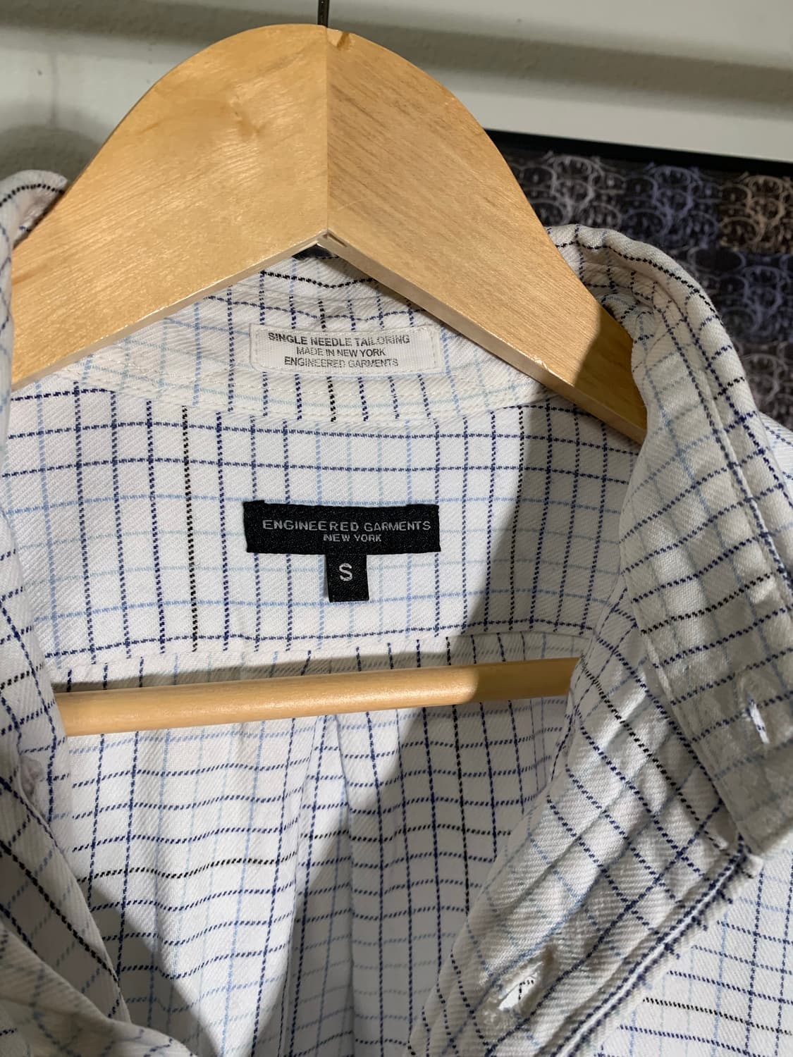 엔지니어드가먼츠 체크 플란넬 셔츠 상품이미지5