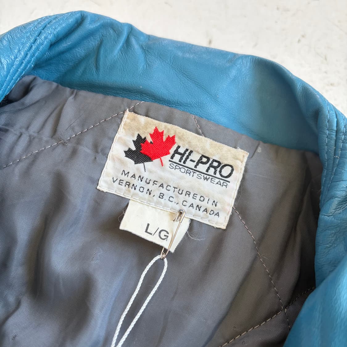 90s CANADA 빈티지 울 바시티 자켓 L 상품이미지6