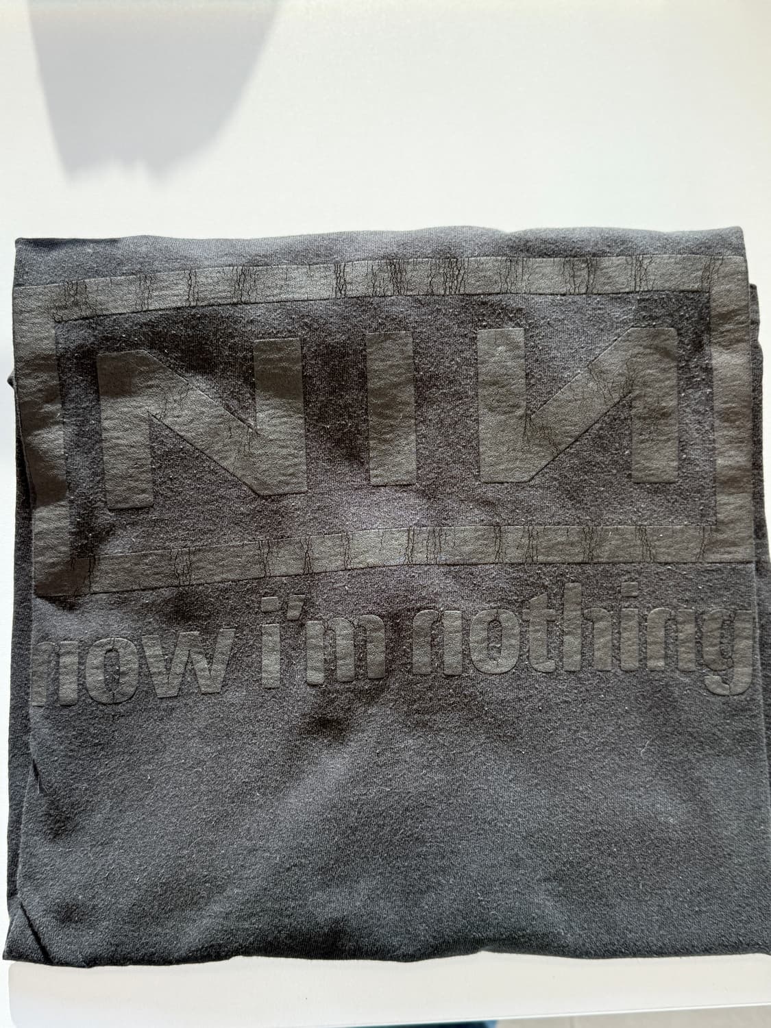 (XL)90s Vintage Nine Inch Nails band tee 상품이미지3