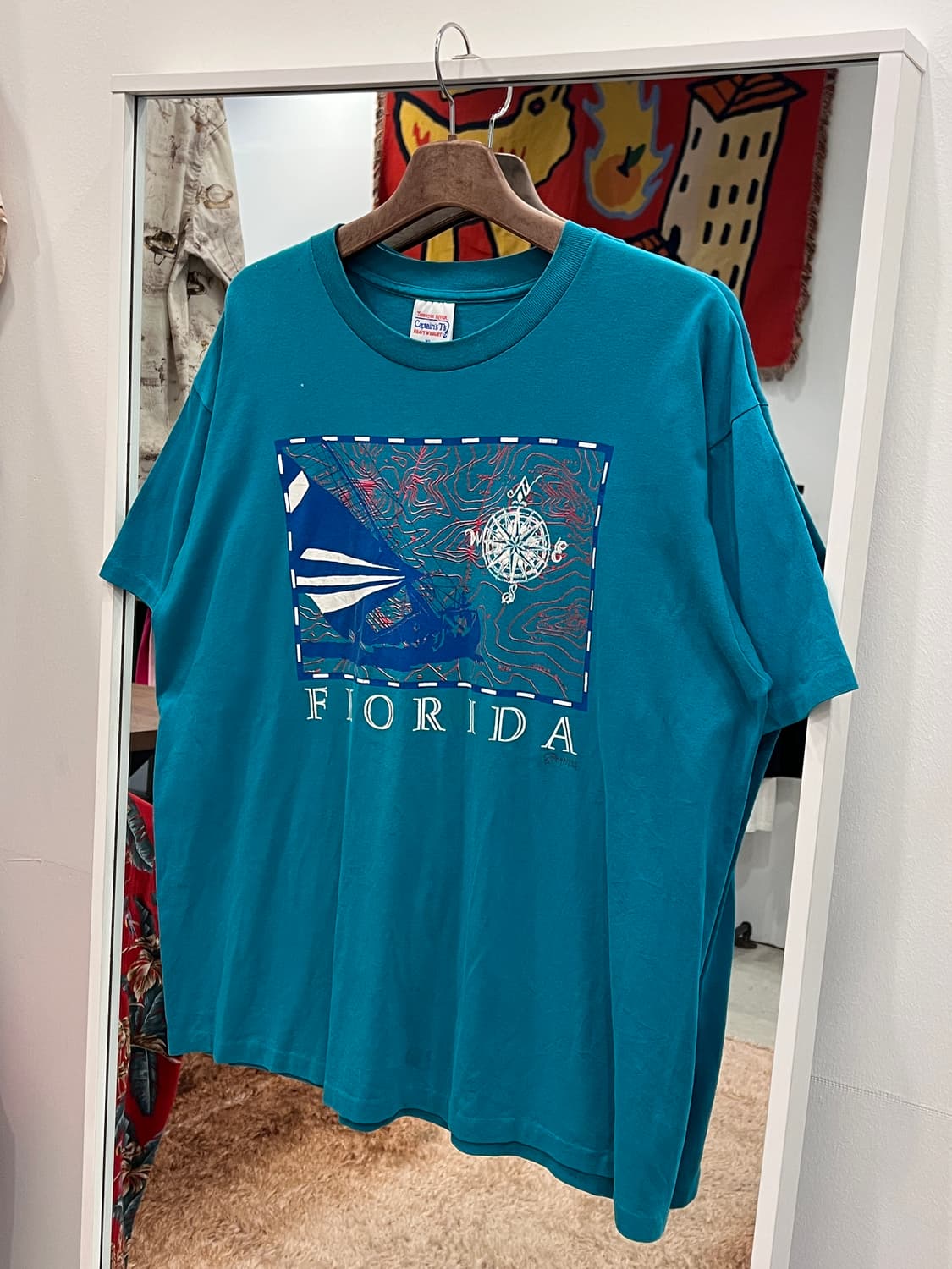 90s Captain's T's FLORIDA 반팔 티셔츠 (USA) 상품이미지1