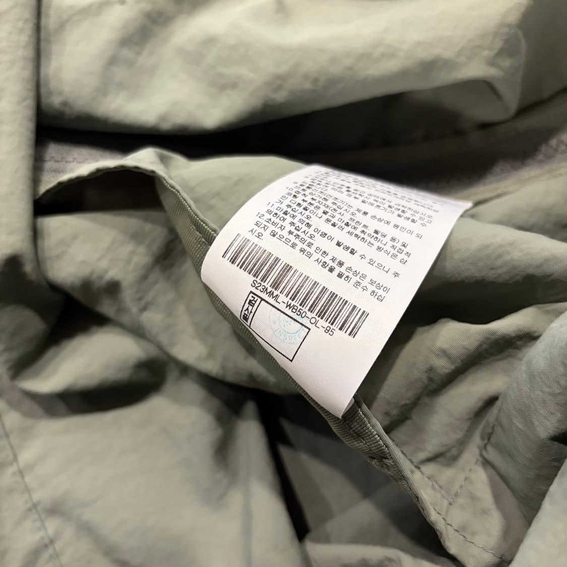 [95] 스노우피크 후드 바람막이 자켓 올리브 D106 상품이미지10