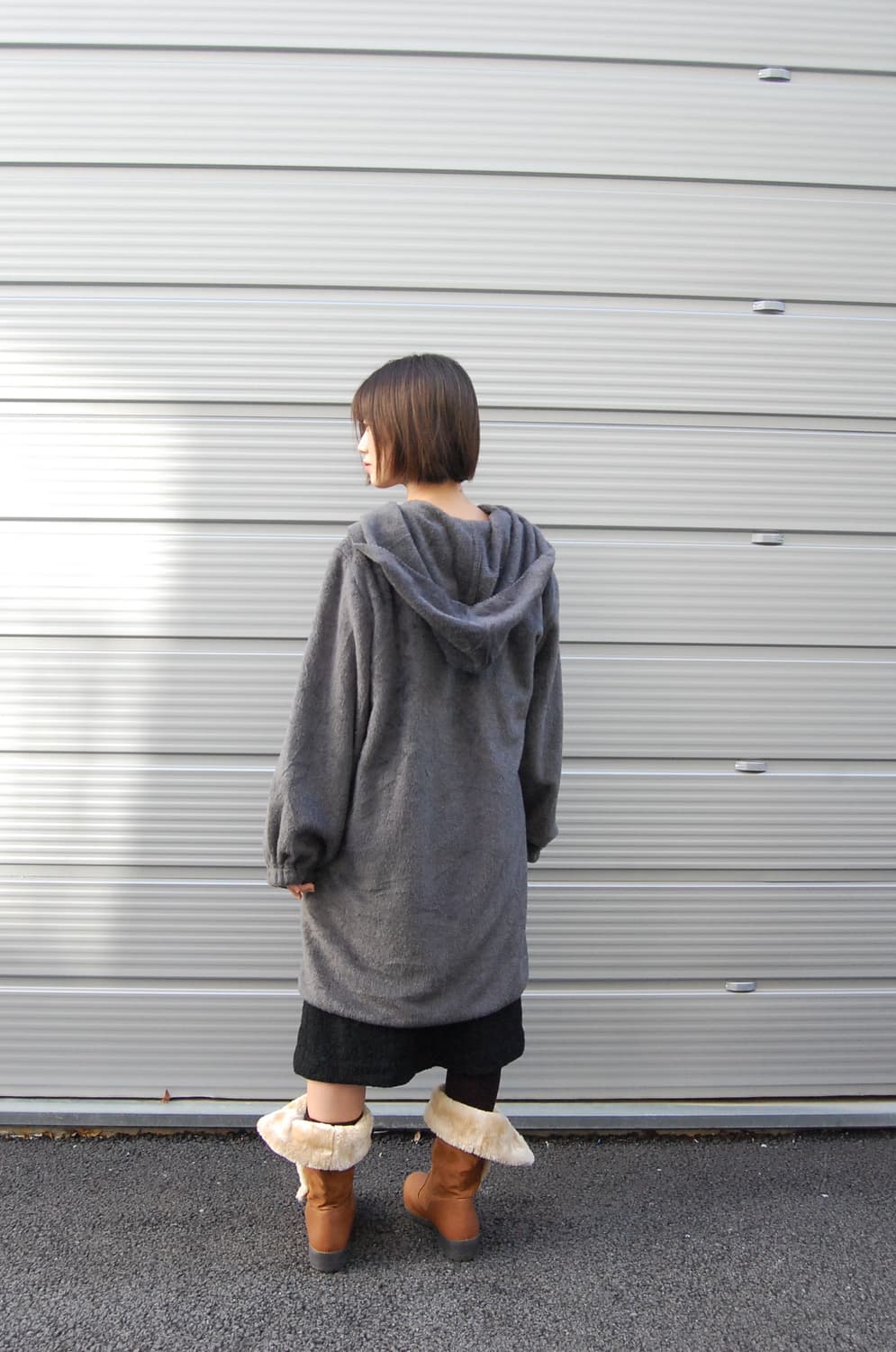 Corridio fur duffle coat 상품이미지6