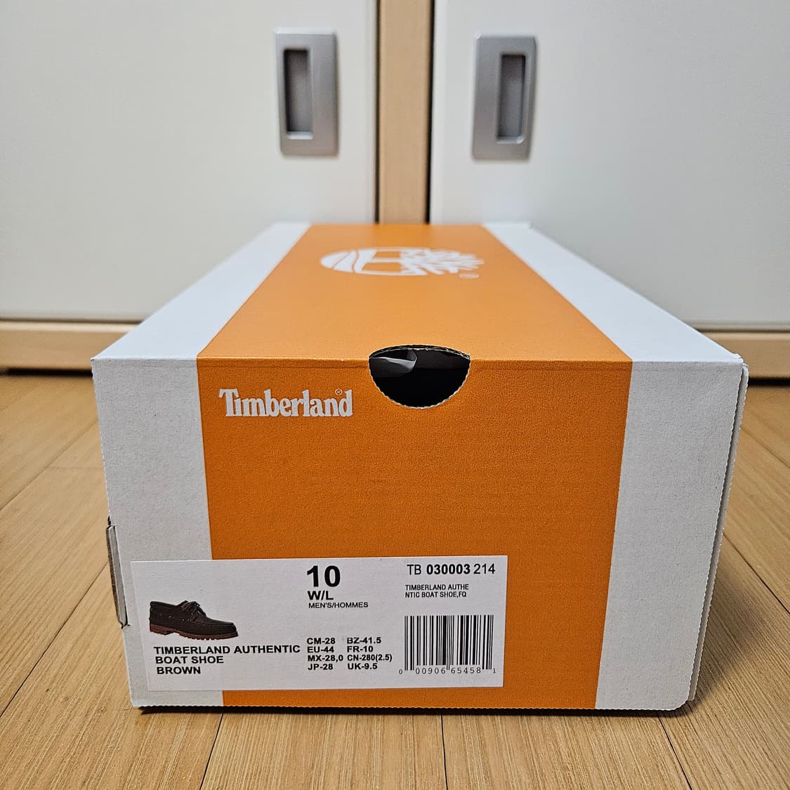 [새상품] 팀버랜드 3아이 보트슈즈 브라운 280 상품이미지5