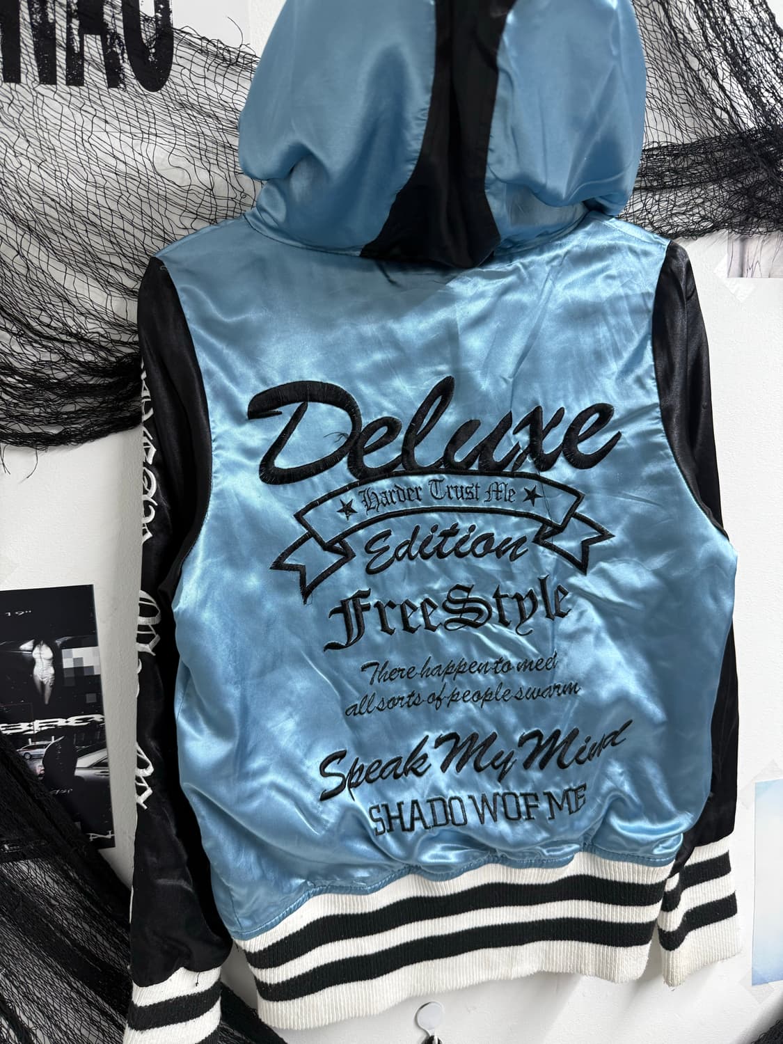 00s lettering detailed hood zipup 상품이미지2