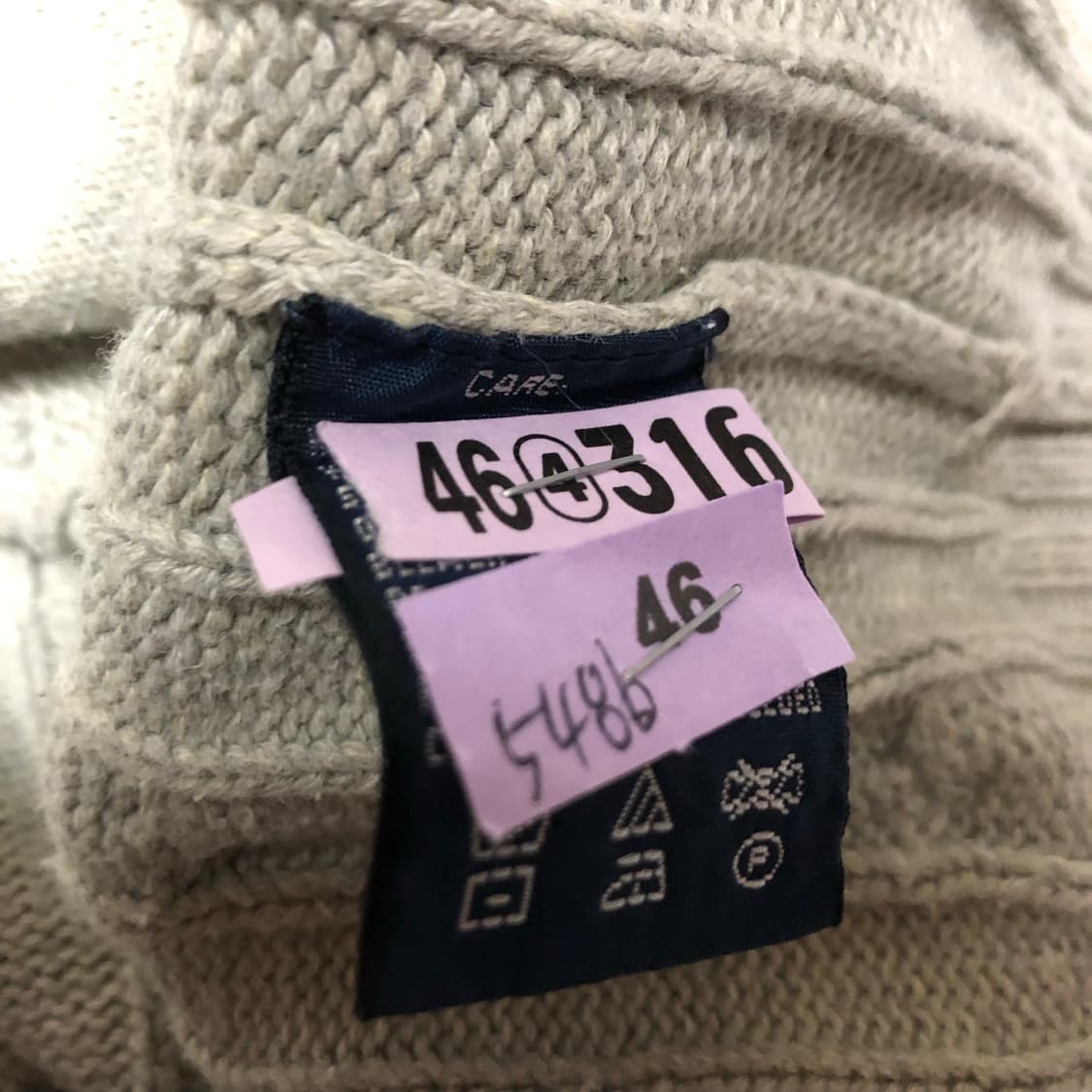 폴로 랄프로렌 후드 니트 케이블 꽈배기 상품이미지5