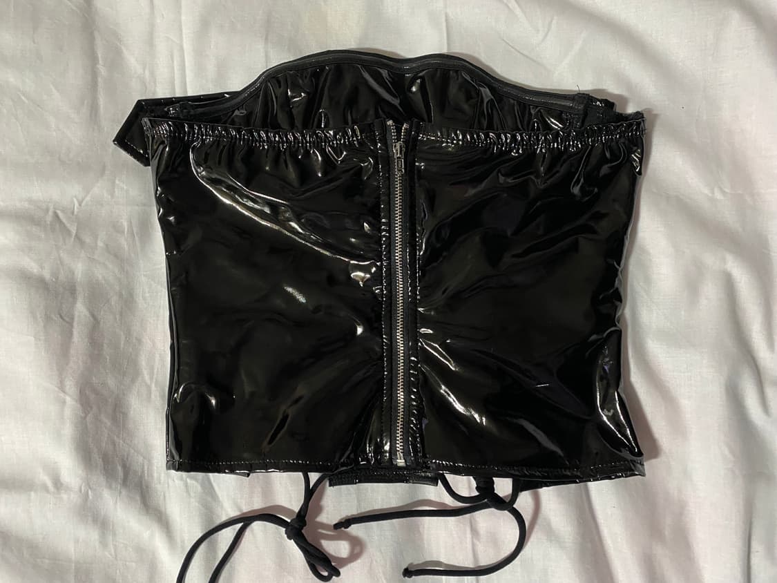 코르셋 벨트 탑 상품이미지2