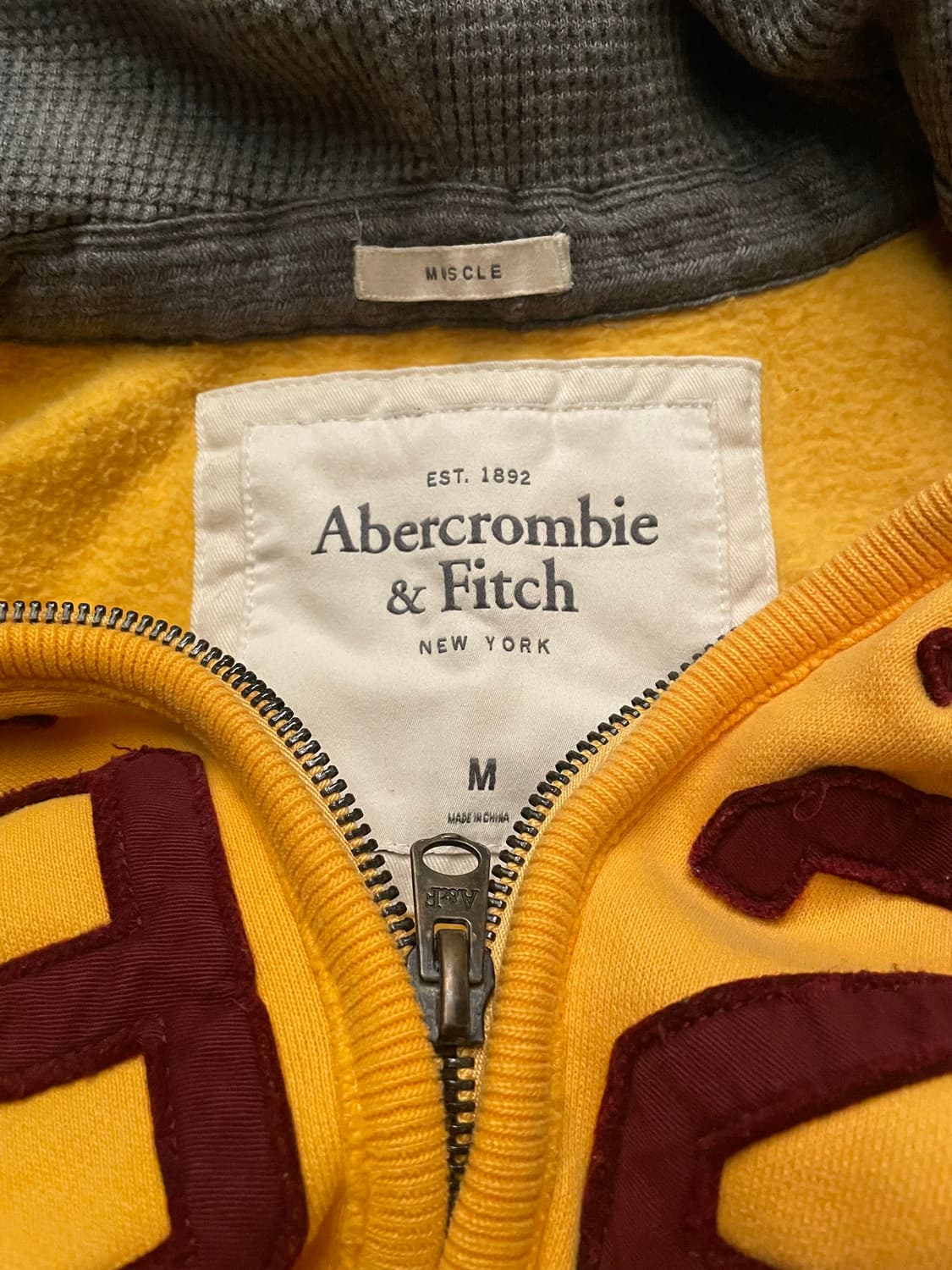 아베크롬비 머슬핏 후드집업 상품이미지3