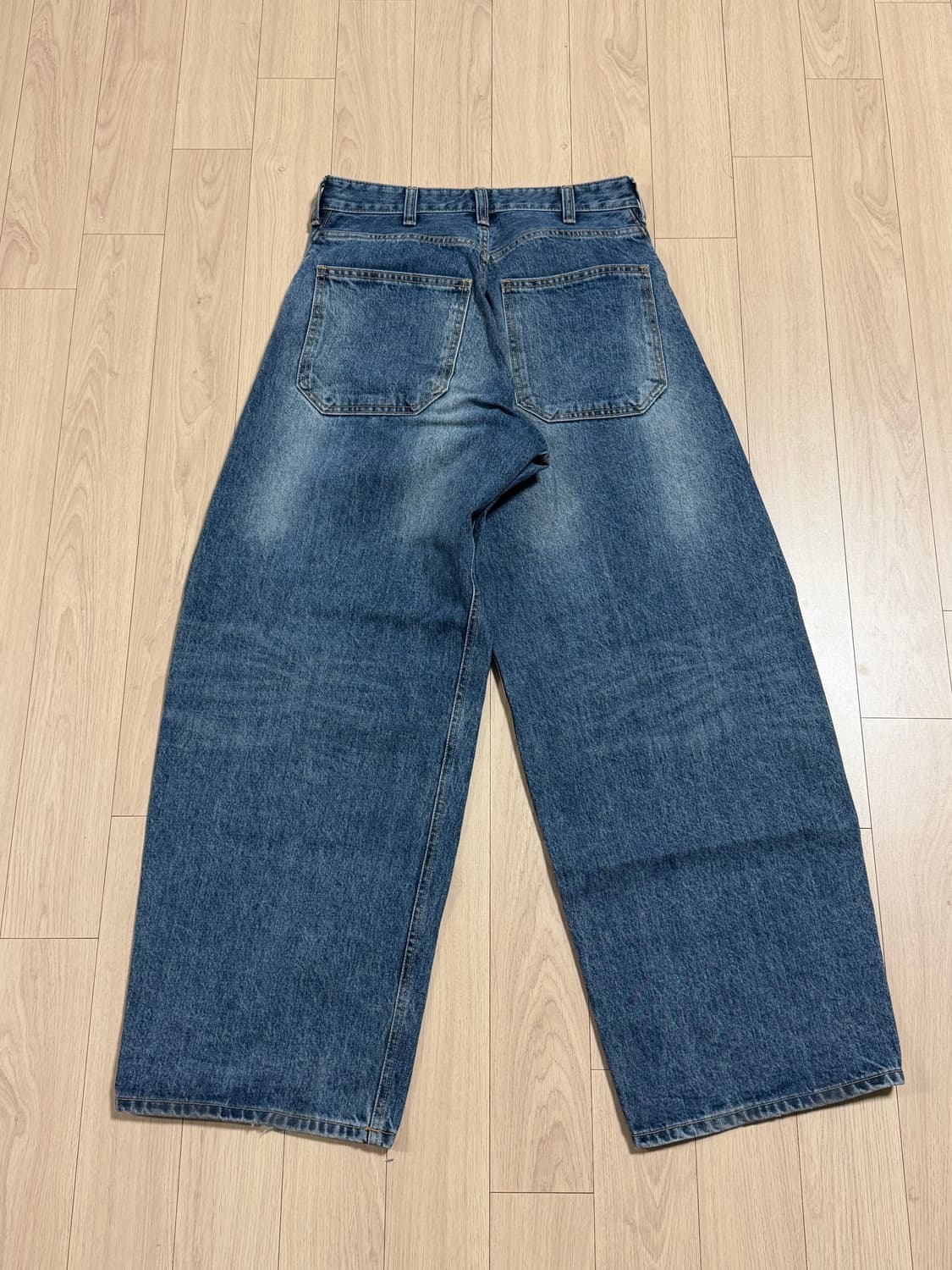 해칭룸 와이드 커브드 진 1사이즈 상품이미지3