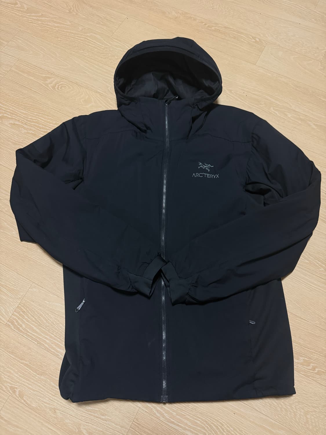 아크테릭스 아톰 LT 후디 블랙 s사이즈 상품이미지1