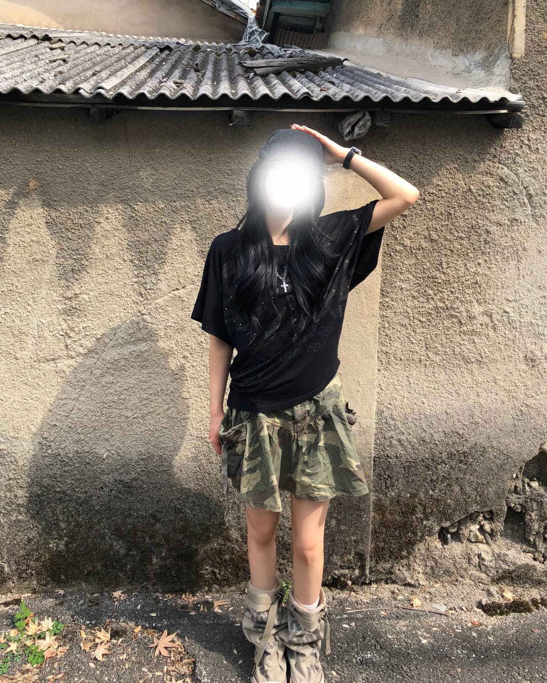 빈티지 밀리터리 원숄더 코디 상품이미지1