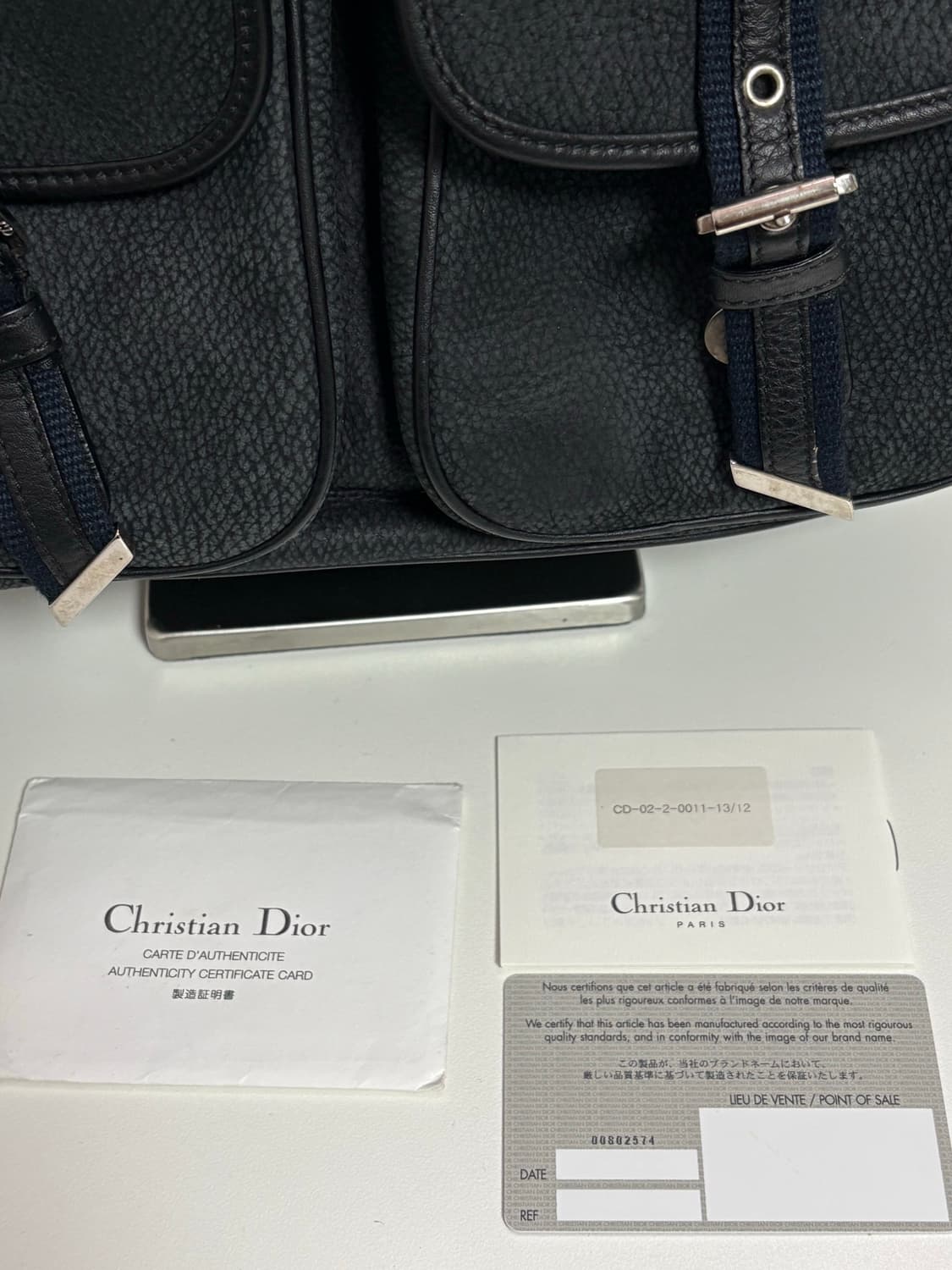 디올 스트릿시크 누벅레더 숄더백 상품이미지10