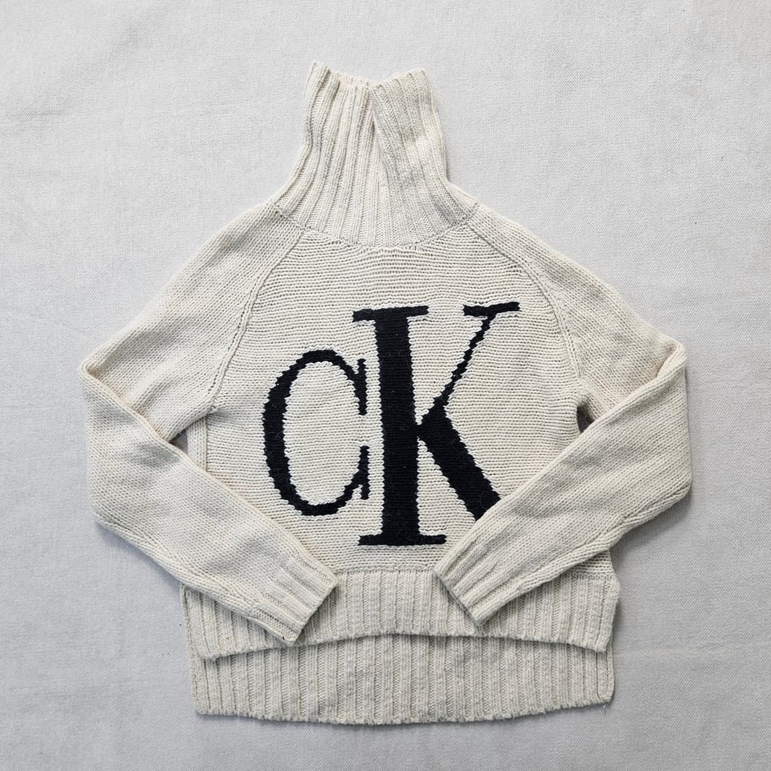 XS 켈빈클라인진 여성 터틀넥 니트 0310Y 상품이미지1