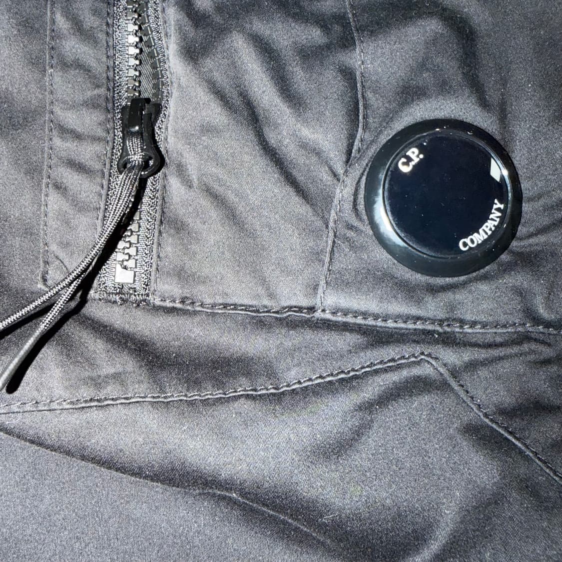 C.P. Company ERGONOMIC FIT 블랙 카고 팬츠 48 상품이미지5