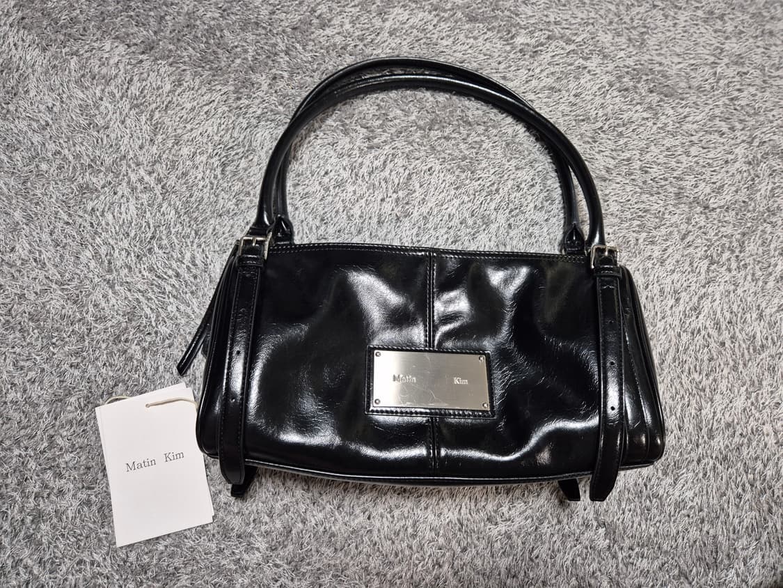 마뗑킴 버클 스트랩 숄더백 블랙 상품이미지1