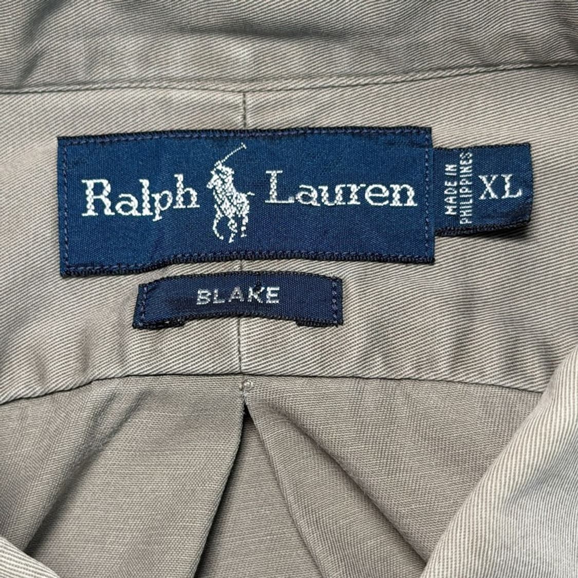 폴로 랄프로렌 블레이크 옥스포드 셔츠 그레이 XL 상품이미지4