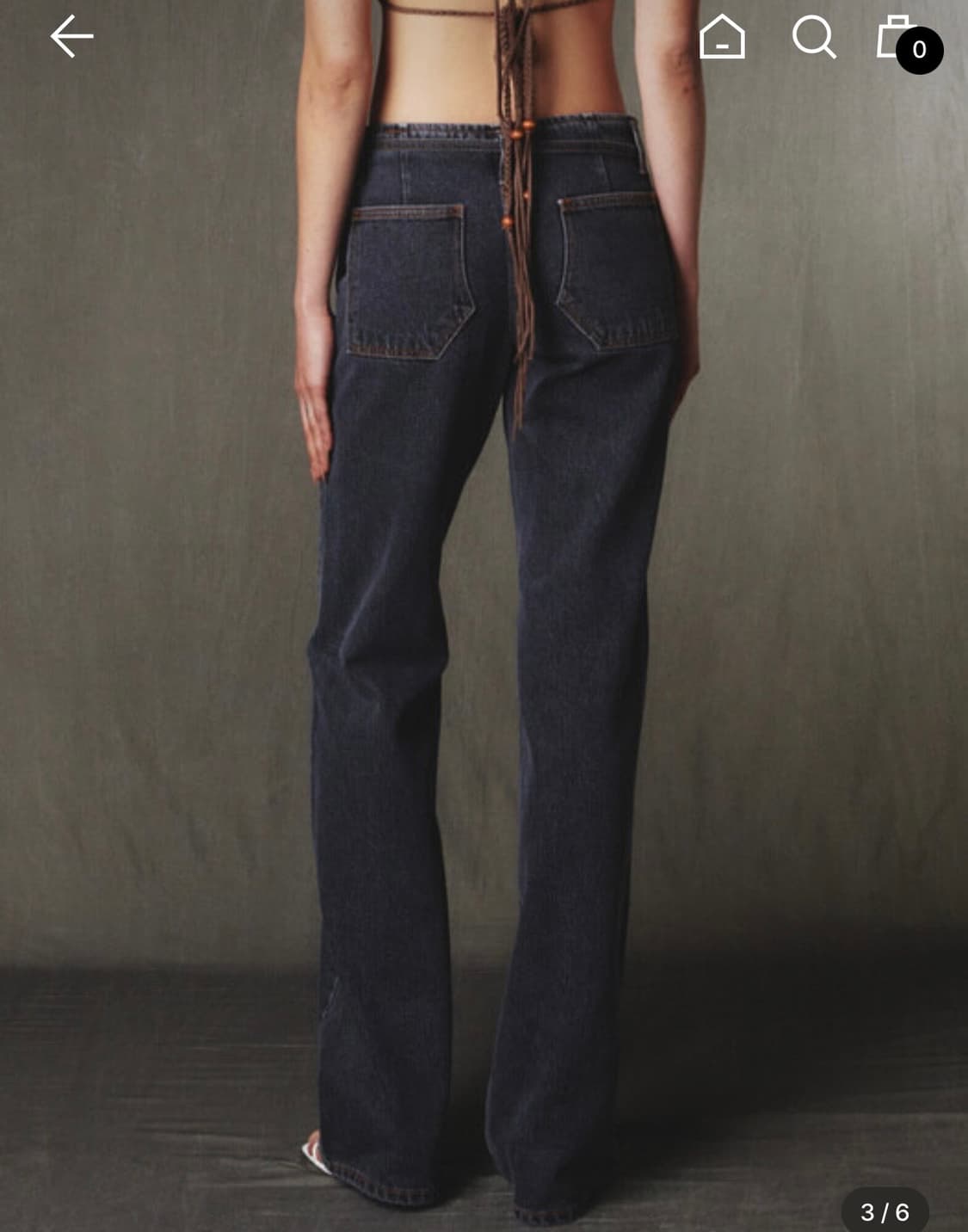 기준 치코 진 챠콜 데님 상품이미지3