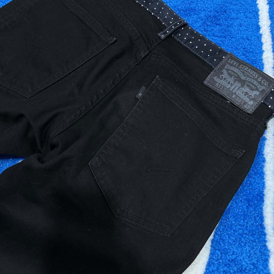 Levi’s 도트 블랙 리워크 레코드 상품이미지5