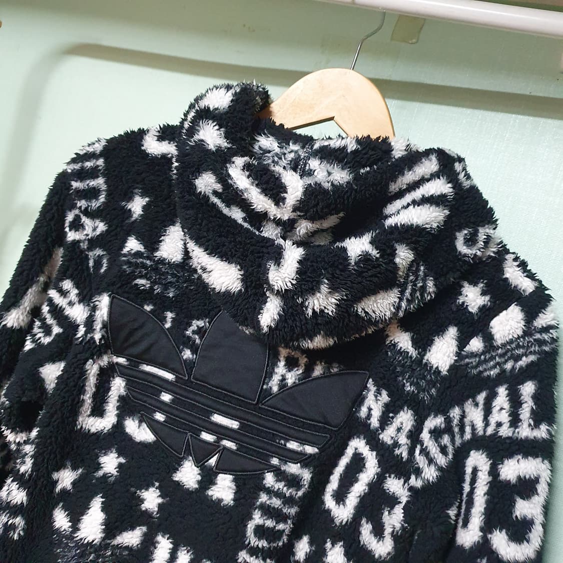 아디다스 파이어버드 빅로고 후리스 85 상품이미지2