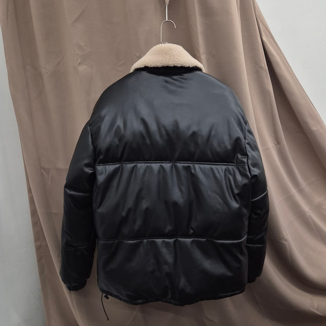 자라 퍼 카라 패딩 점퍼 상품이미지3