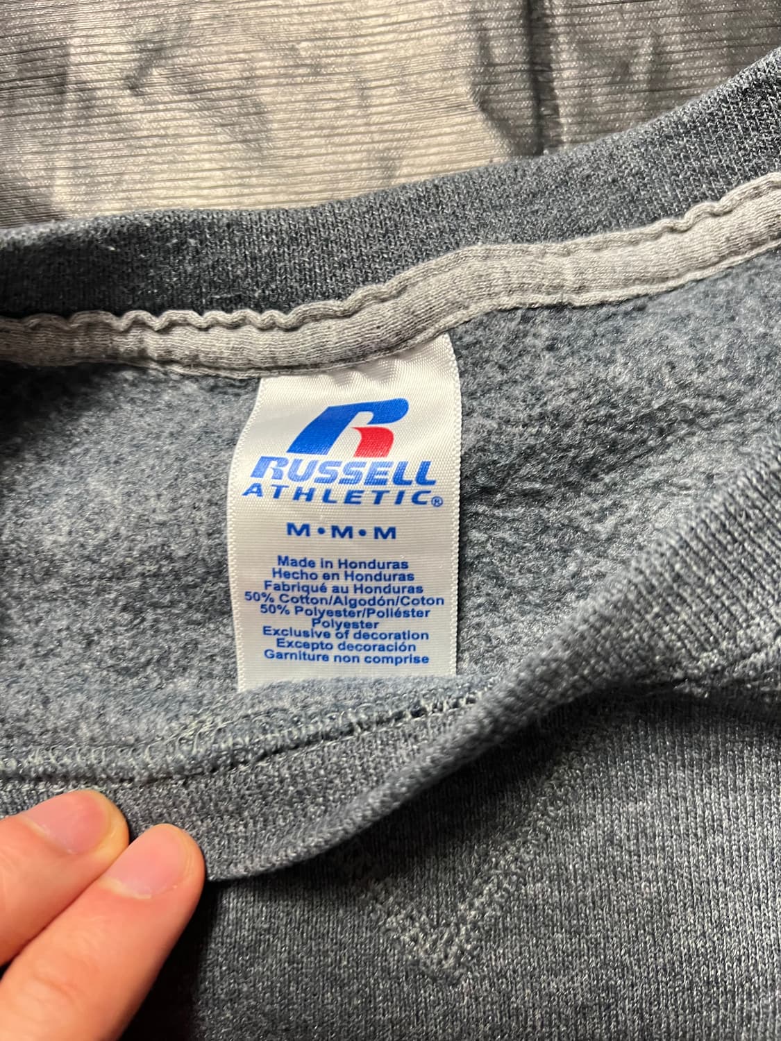 러셀 에슬레틱 기모 스웨트셔츠 M   상품이미지3