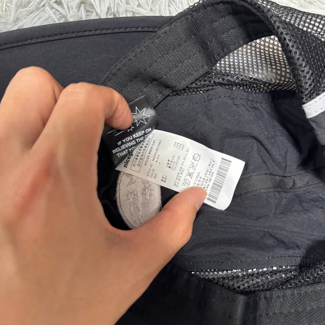 나이스고스트클럽 매쉬볼캡  상품이미지4